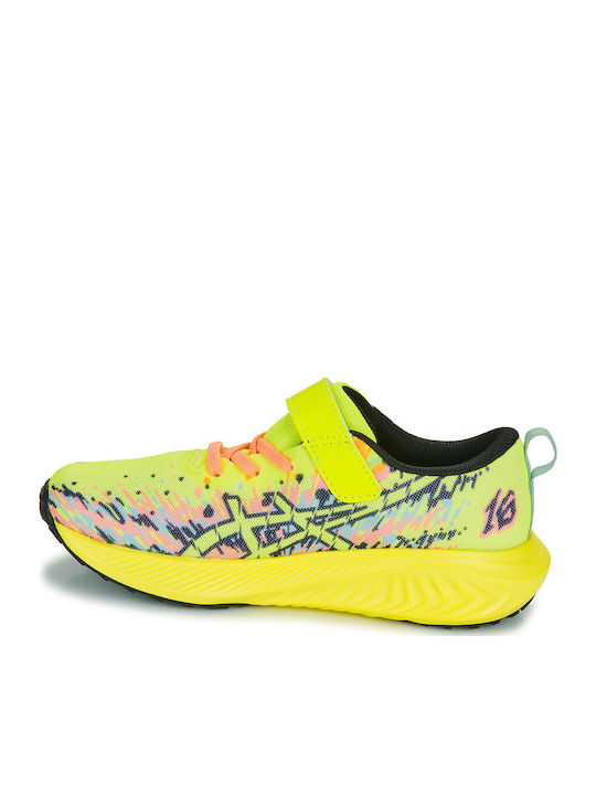 Pre-noosa TRI 16 PS Kids Sports Shoes Running with Hoop & Loop Closure Yellow