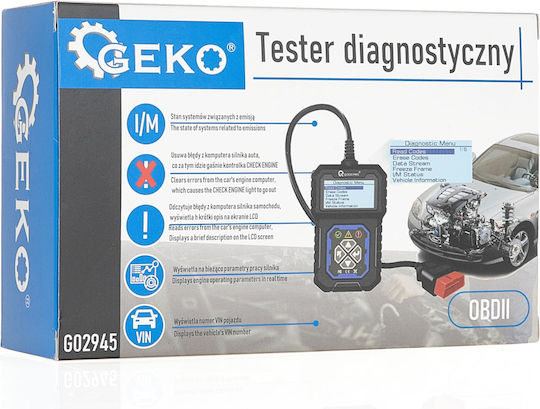 T31 Obdii Diagnostic Tester Geko G02945