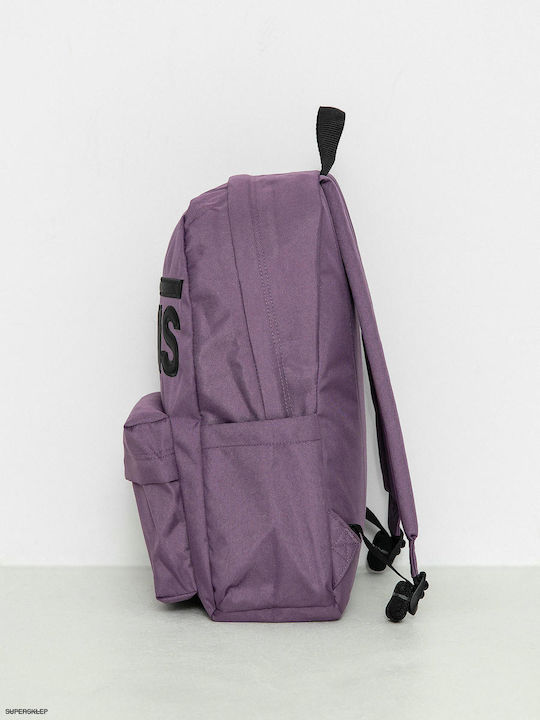 Vans OLD SKOOL DROP V School Bag Backpack Junior High-High School Purple with Water Bottle Holder 22Liters