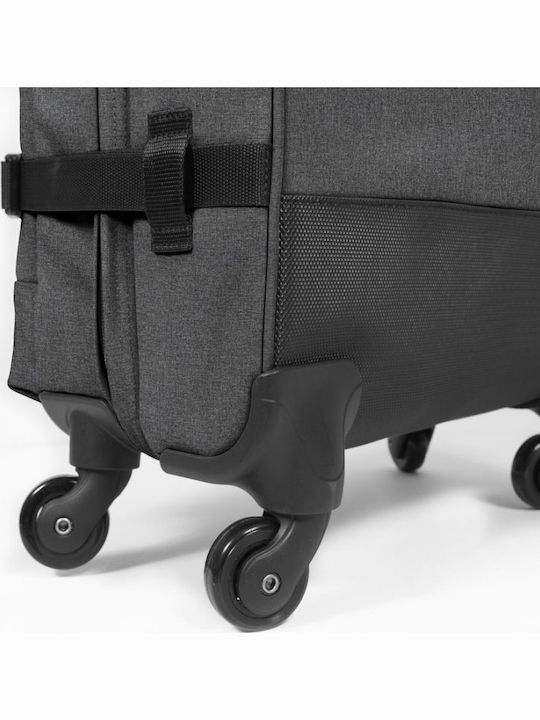 Eastpak Trans4 L Large Fabric Suitcase Dark Blue with 4 Wheels Height 75cm