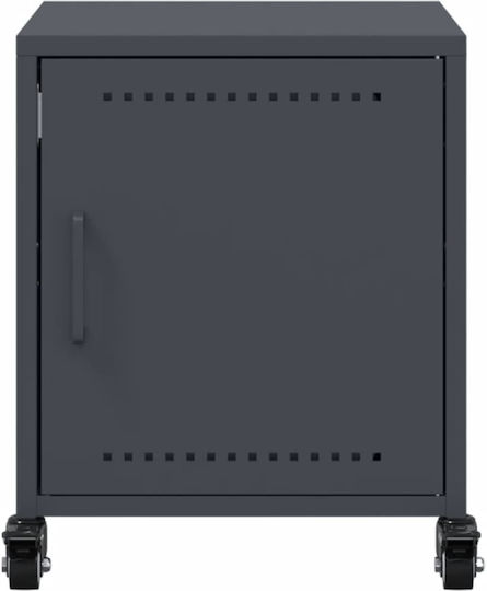 Комоди Метални Сив 2бр 36x39x43.5см