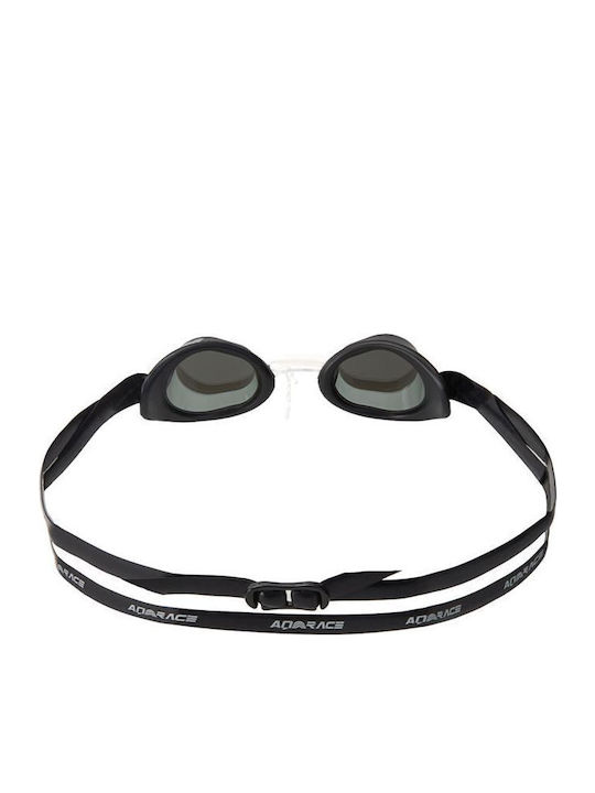 Aquarapid Swimming Goggles Adults with Anti-fog Lenses Black