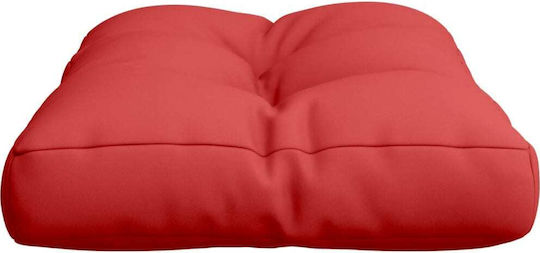 vidaXL Sitzbank-Kissen Palette Rot - Rot 40x60cm