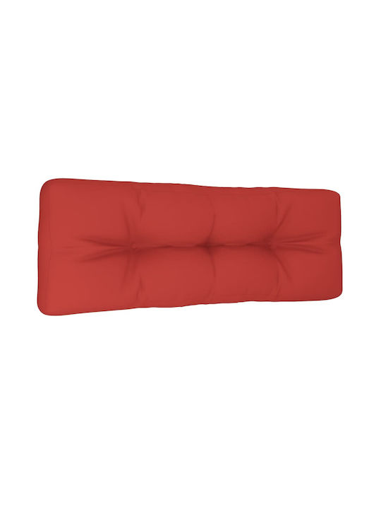 vidaXL Bench Cushion for Pallet Red 40x120 cm