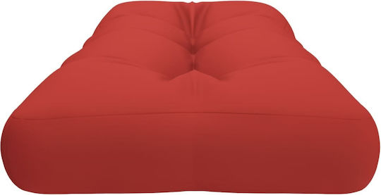 vidaXL Bench Cushion for Pallet Red 40x120 cm