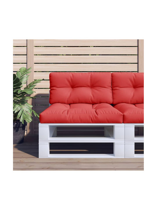vidaXL Palette Bench Cushion Red 40x70cm