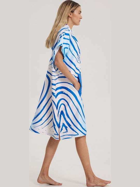 Blue Hunter Plajă Poncho Albastru