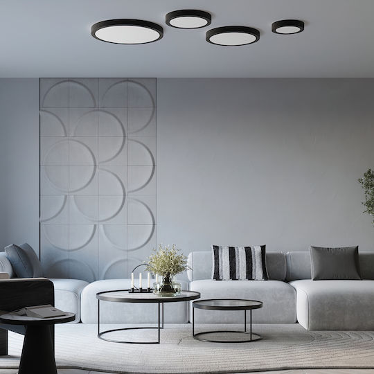Sollux Таванно осветление Бяла с Вграден LED
