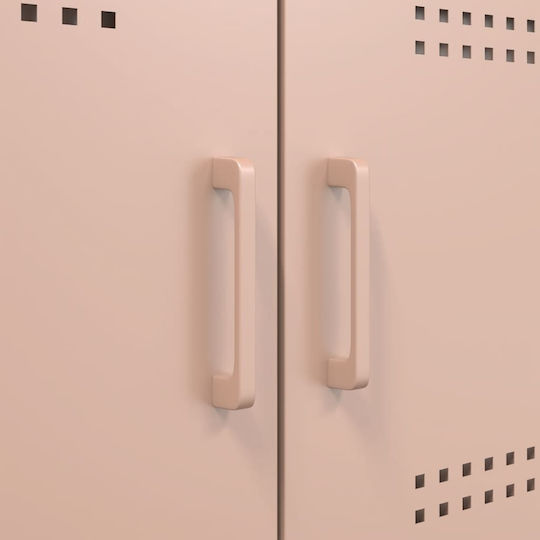 TV-Ständer Metall Rosa M68xT39xH50.5cm
