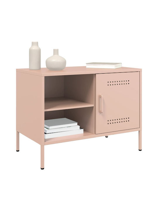 TV-Ständer Metall Rosa M68xT39xH50.5cm