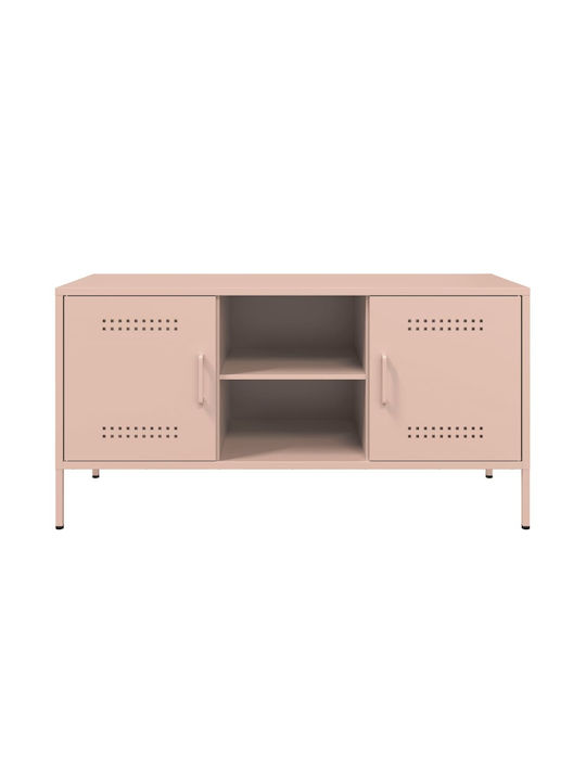 Stand TV Metalic Roz L100,5xA39xÎ50,5cm