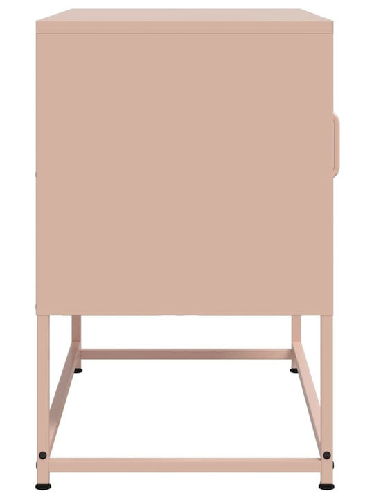 Έπιπλο Τηλεόρασης Μεταλλικό Ροζ Μ68xΠ39xΥ60.5cm