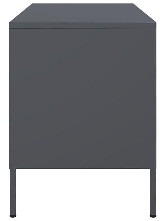 Metal TV Stand Anthracite M68xD39xH50.5cm