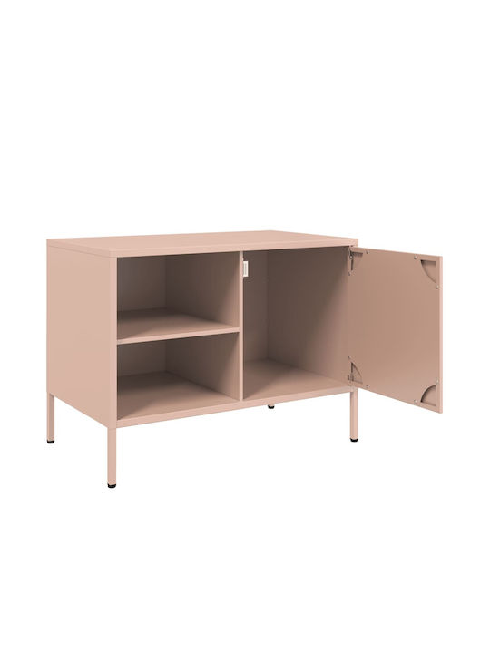 TV-Ständer Metall Rosa M68xT39xH50.5cm