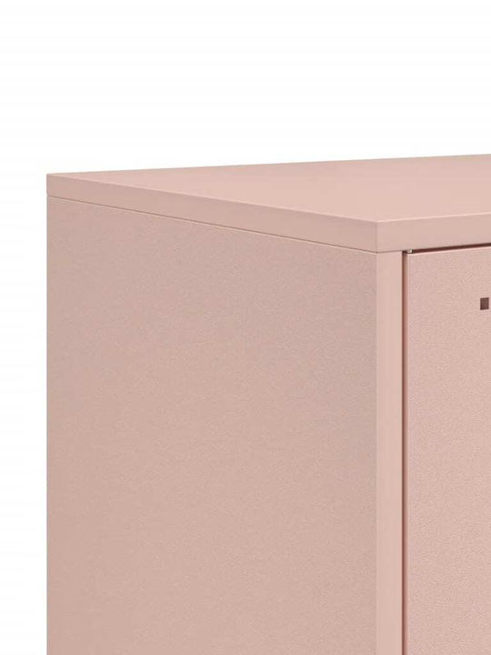 Έπιπλο Τηλεόρασης Μεταλλικό Ροζ Μ100.5xΠ39xΥ60.5cm