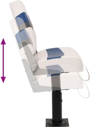 Boat Seat Set of 2 Pieces High Back Folding 3284310