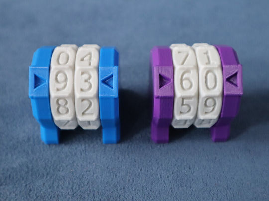 Gamemaker Generic 3d Counter Life Score More 2-digit Blue