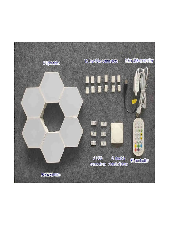 Smart Decorative LED RGB Hexagon Light