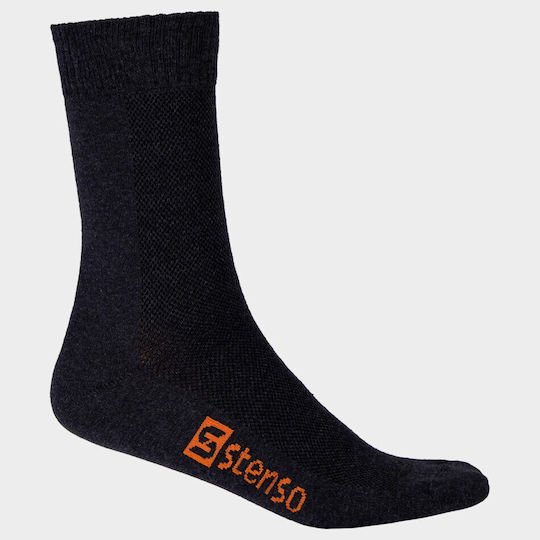 Stenso SUMMER LONG Long Hunting Socks Cotton in Black color
