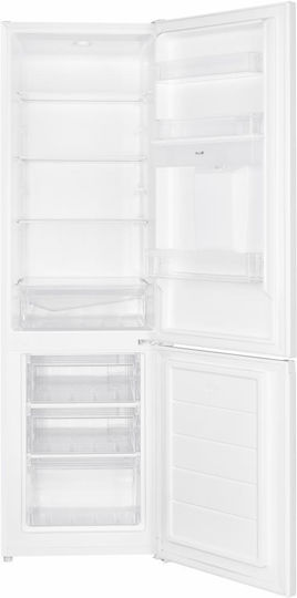 Heinner Fridge-Freezer 260lt H180xW55xD56cm White HC-HM260WDE++