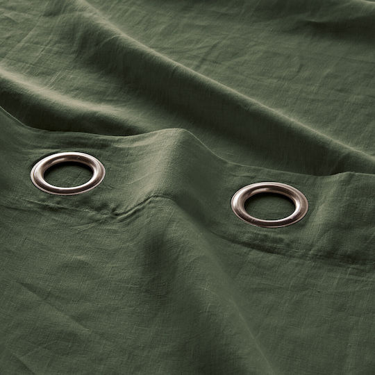 La Redoute Interieurs Vorhang mit Grommet Grün 350080847_18793_55 135x260cm