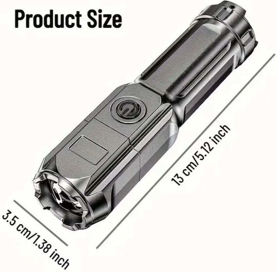 Lumină de lucru și de sit, cu baterie Lanternă LED IP44 Bronz