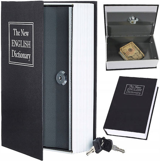 Verk Group Money Hiding Book with Lock 24x24x24cm