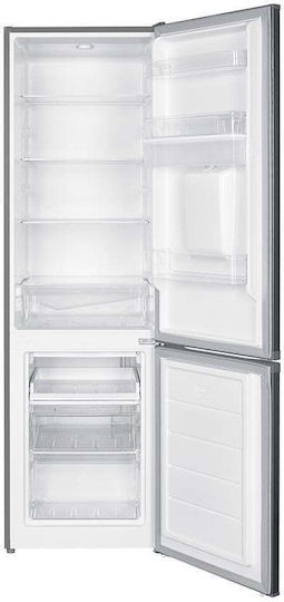Muhler Fridge-Freezer 260lt H180xW55xD56cm Inox SC180DIE