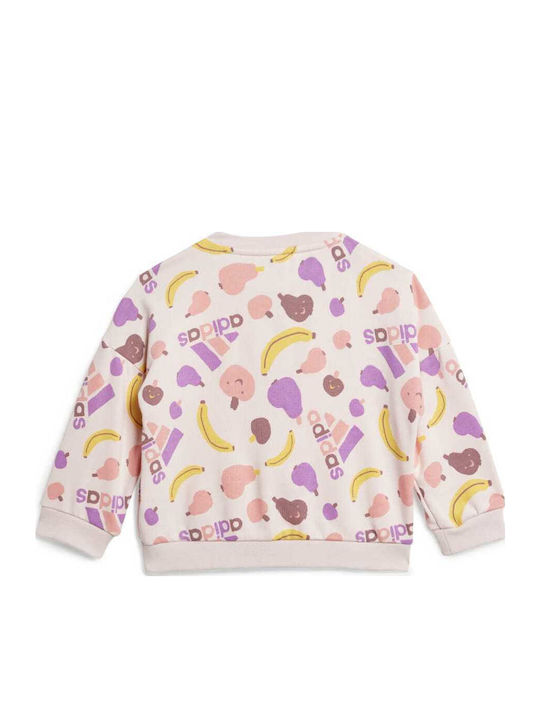 Παιδικό Σετ Φόρμας Κοραλί 2τμχ Essentials Allover Print