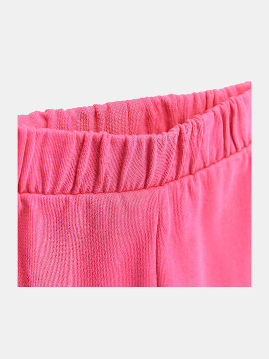Kids Sweatpants Set With Jacket Fuchsia 2 Pieces