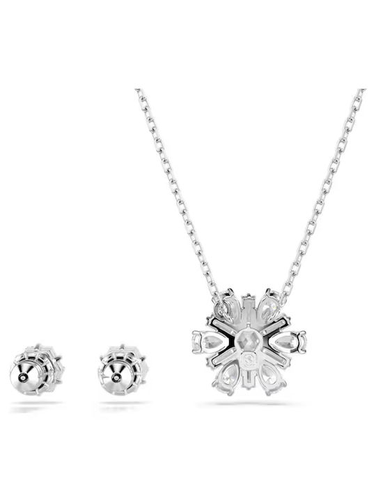 Swarovski Set cu Colier & Cercei Idyllia cu Piatre