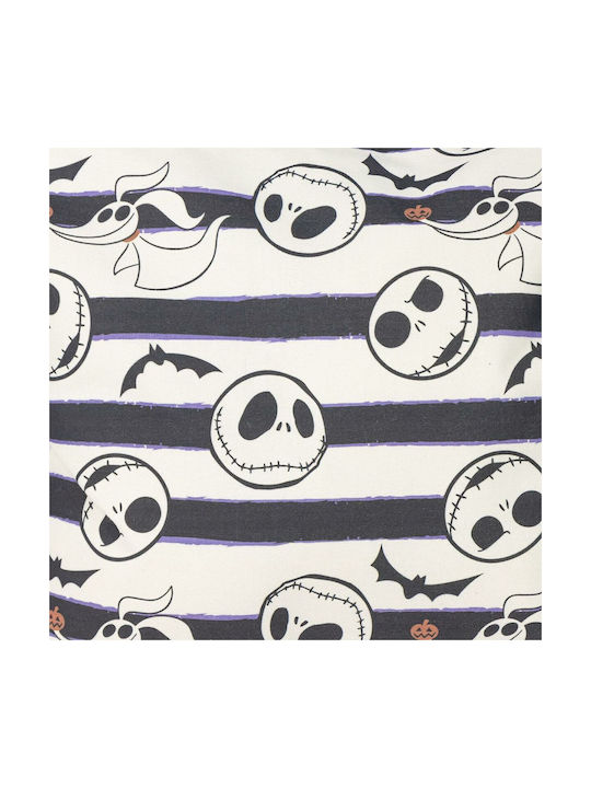 Nightmare Before Christmas Cotton Shopping Bag Black