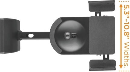 Brateck Speaker Stands in Black Color