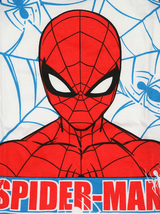 Marvel Παιδική Πιτζάμα Καλοκαιρινή Μπλε