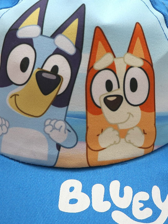 Bluey Παιδικό Καπέλο Jockey Μπλε