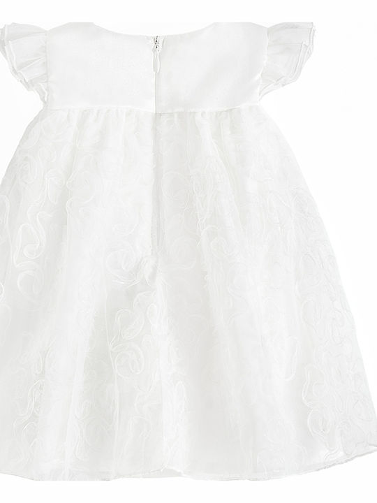 Kinderkleid Kurzärmelig Weiß