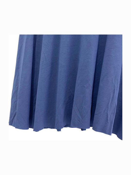 Women's Blouse with Straps Blue