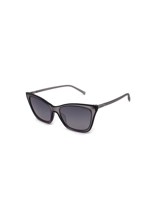 Guess Women's Sunglasses with Black Plastic Frame and Black Gradient Lens GU3059 20C