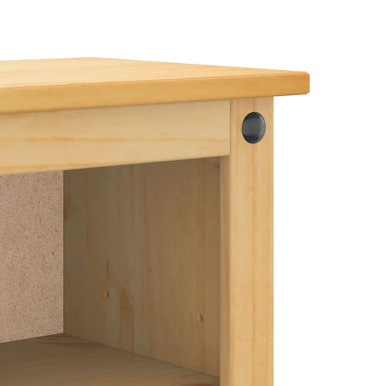 vidaXL Badezimmerschrank Wäscherei B85xT29xH165cm Braun
