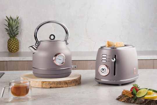 Berlinger Haus Βραστήρας 1.7lt 2200W Καφέ
