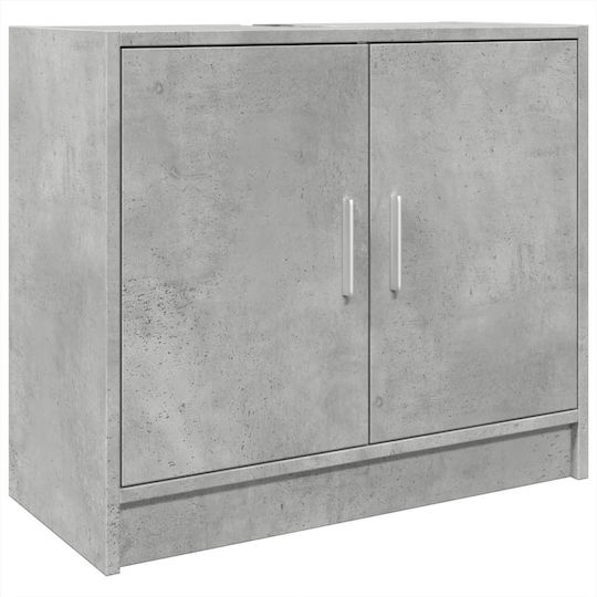 vidaXL Πάγκος χωρίς Νιπτήρα Μ63xΒ29xΥ55cm Γκρι vidaXL Πάγκος χωρίς Νιπτήρα Μ63xΒ29xΥ55cm Γκρι