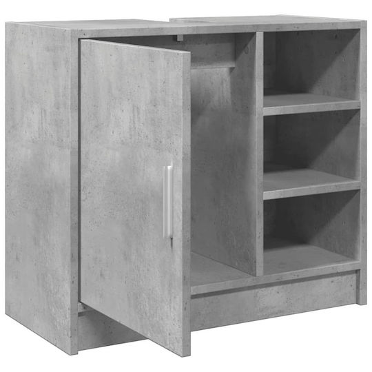 vidaXL Countertop without Sink L63xW29xH55cm Gray
