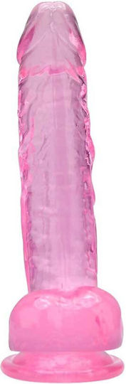 Loving Joy Realistic Dildo with Scrotum Pink 20cm
