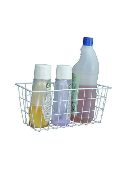 Uncle George Storage Basket White 29x12x13cm 1pcs