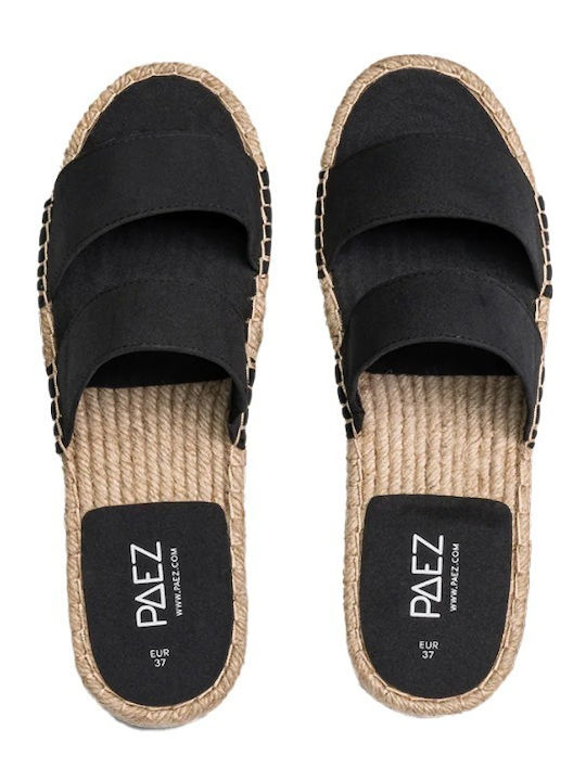 Paez Women's Flat Sandals in Black Color