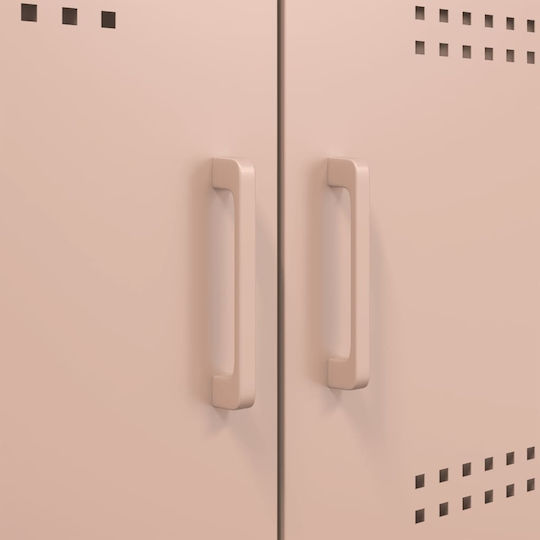 Έπιπλο Τηλεόρασης Μεταλλικό Ροζ Μ68xΠ39xΥ50.5cm 842937