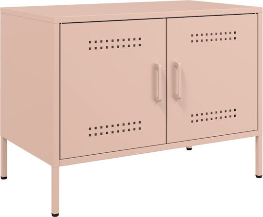 Έπιπλο Τηλεόρασης Μεταλλικό Ροζ Μ68xΠ39xΥ50.5cm 842937