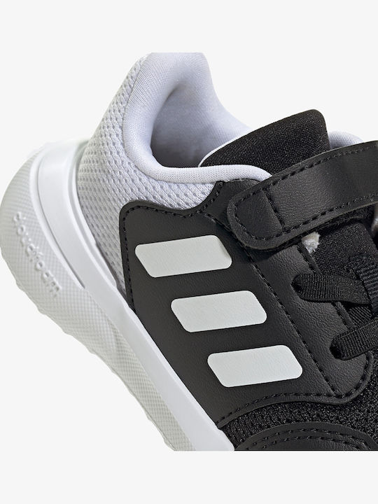 Tensaur Tensaur Run 3.0 Kids Sports Shoes Running with Hoop & Loop Closure Black