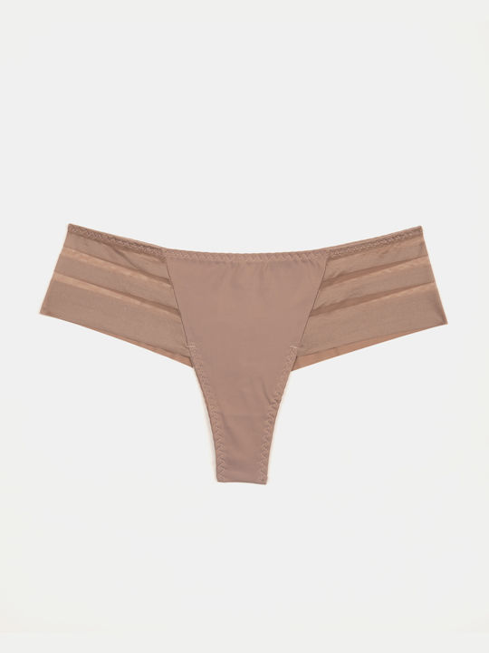 Underwear Slip Brazil Brown