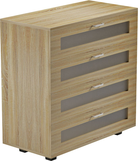 Συρταριέρα Креватокамарас Дървена Sonama 80x40x83бр
